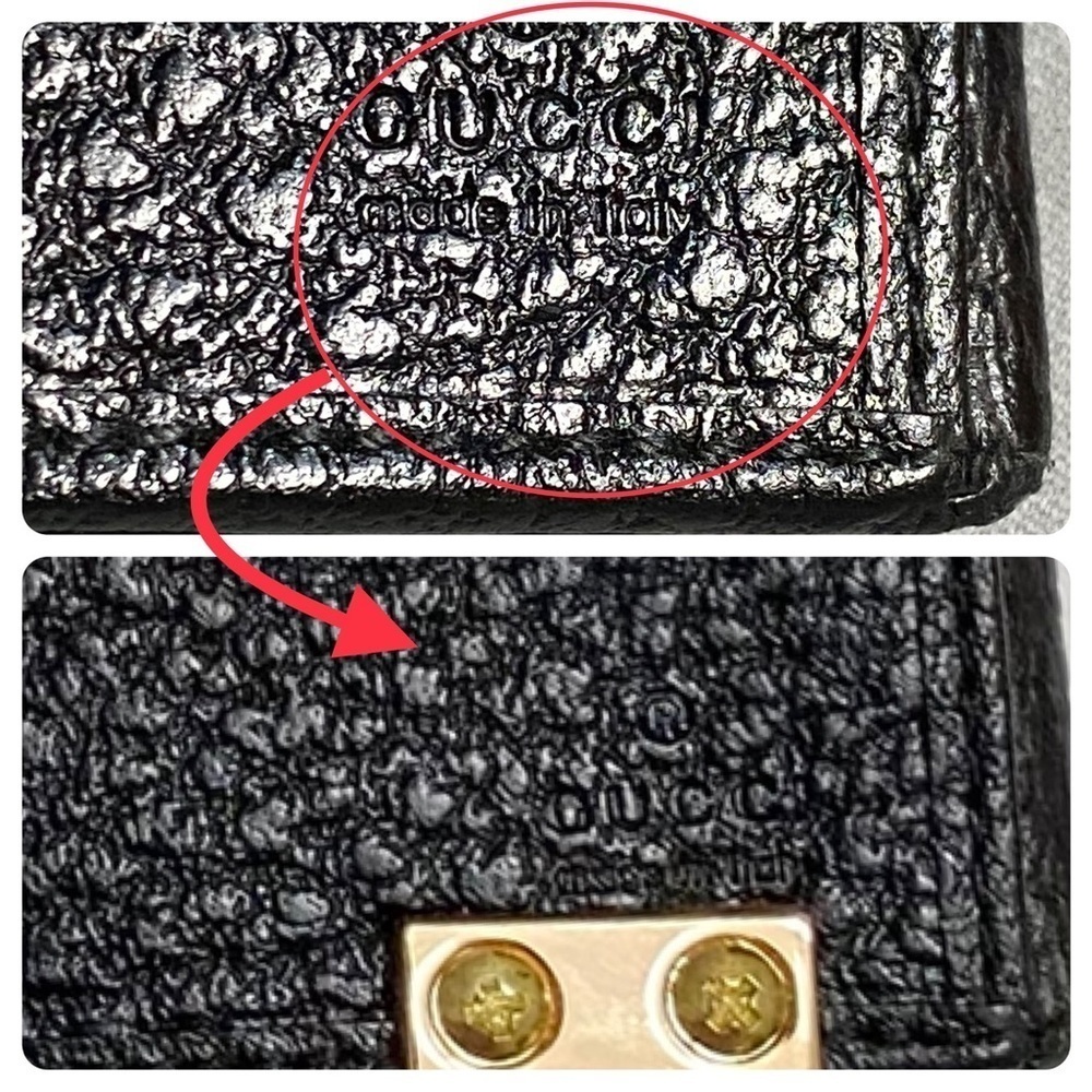 GUCCI G Logo Leather Wallet to Crossbody Bag 💼 - Picture 6 of 16